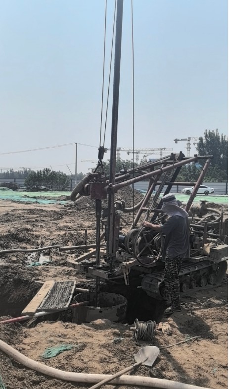 南通通州工地打井